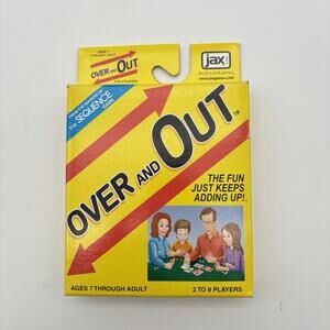 VTG 2002 Over and Out Card Game Jax 2002 From Makers of Sequence NIB
